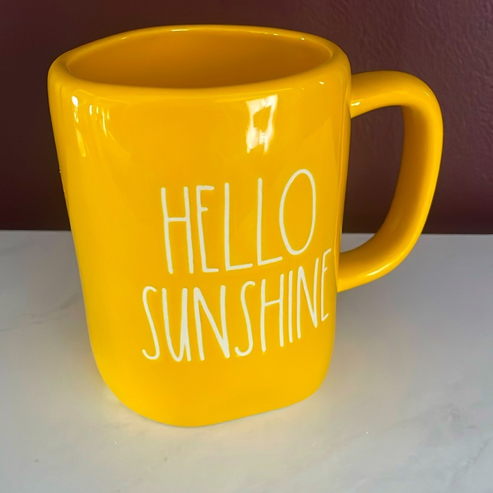 Rae Dunn Hello Sunshine mug NWOT
